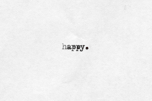 happy.