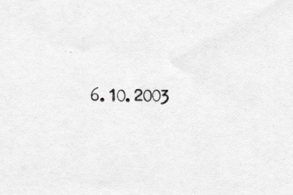 6.10.2003