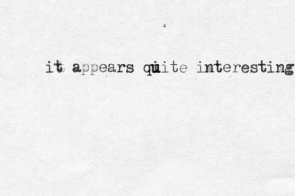 it appears qi u uite interesting 