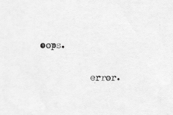 oops. error.