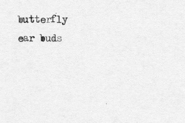 butterfly ear buds