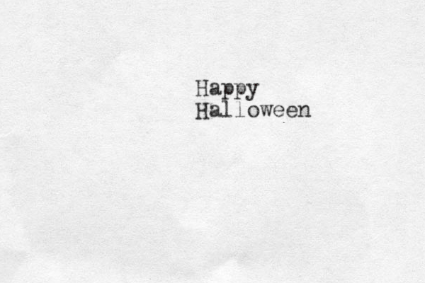 Happy Halloween