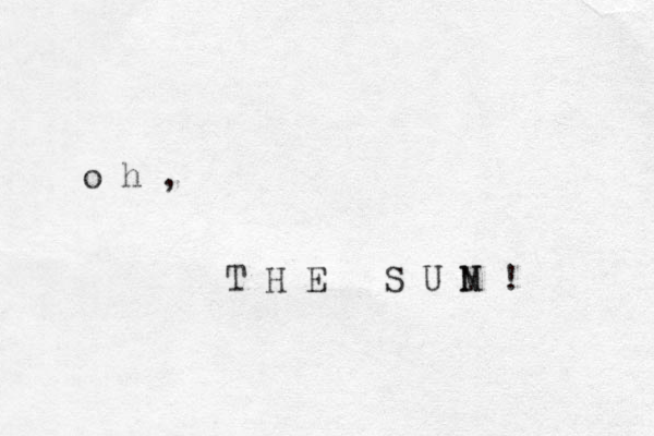 o h , T H E S U M N ! 
