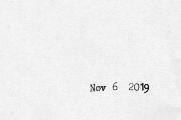 Nov 6 2019