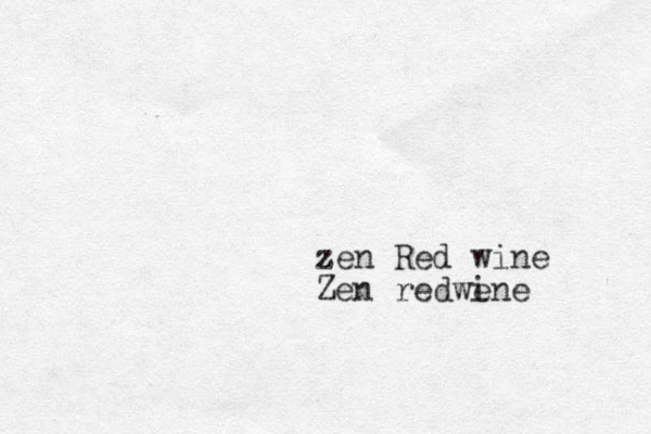 zen Red wine Zen red e wine