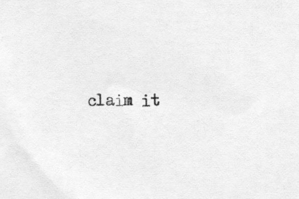 claim it