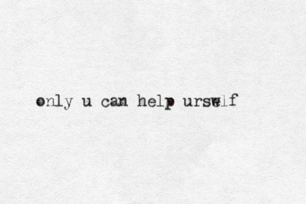 only u can help ursw elf