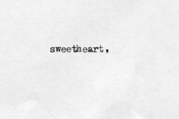 sweetheart ,