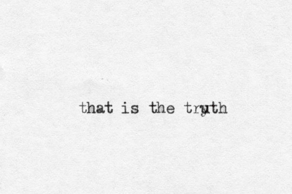 that is the tryth u 