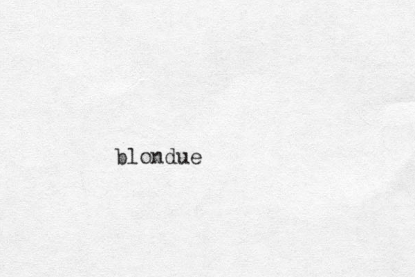 blondue