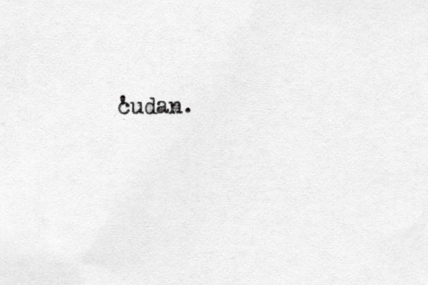 cudan ' .