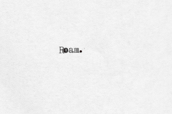 Roam.