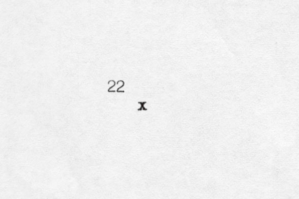 x 22 