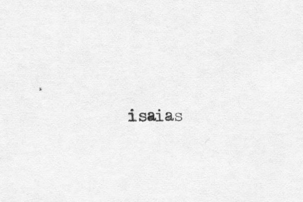 isaias 