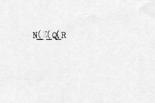 N(Z(Q(R _ _ _ 