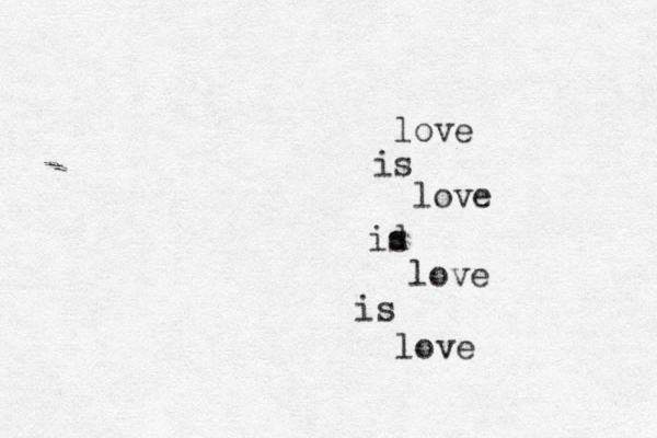 love is love id s love is love 