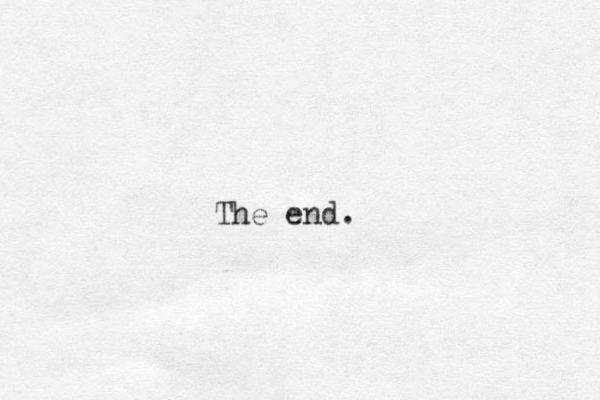 The end.