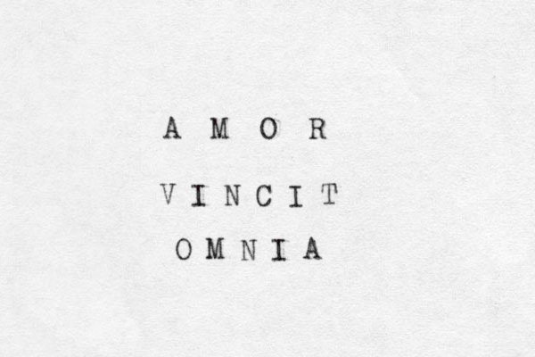 A M O R V I N C I T O M N I A 