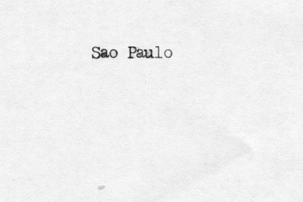 S ao Paulo