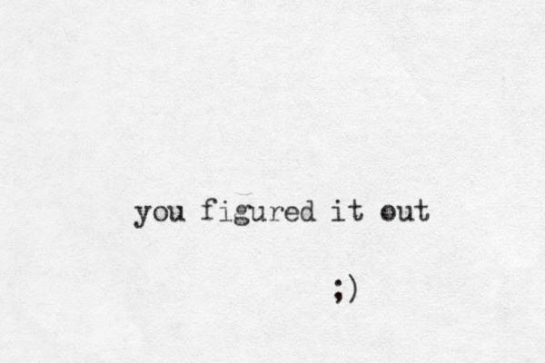 you figured it out ;)
