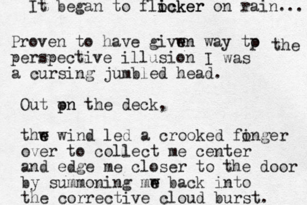 Proven to have givw e en way tp o perspective illusion the I was a cursing jumbled head. Out pn on the deck, thw e e wind led a crooked fonger i over to collect me center and edge me closer to the door by summoning mw e e back into the corrective cloud burst. It began to flocker i icker on rain... 