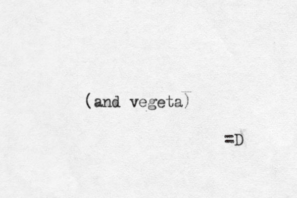 (and vegeta) =D 