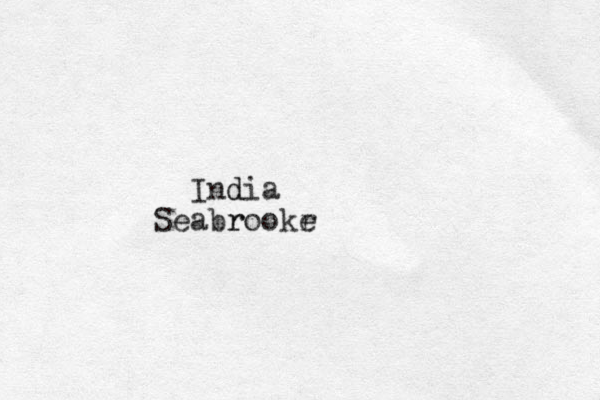 India d Seabr rooke r 