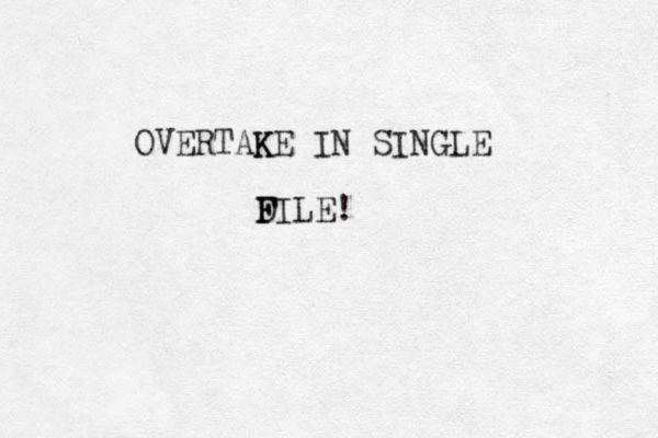 OVERTAKE K IN SINGLE DILE F F !