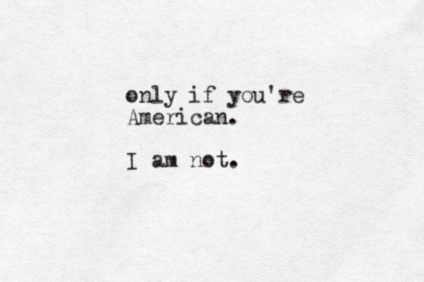 only if you're American. I am not.