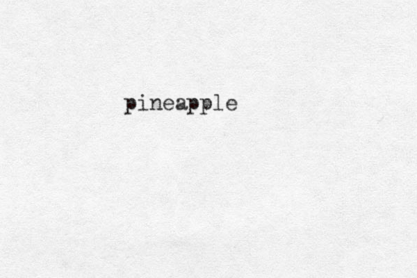 pineapple 