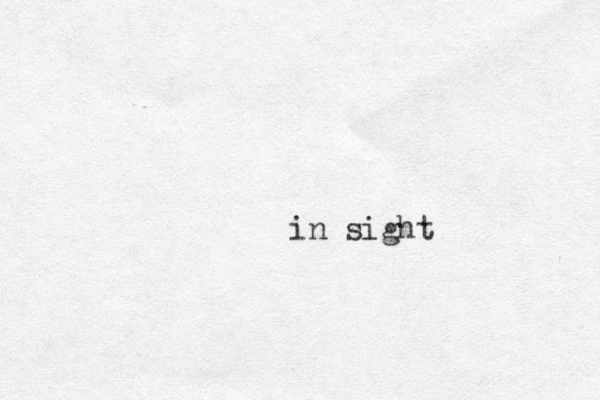 in sight