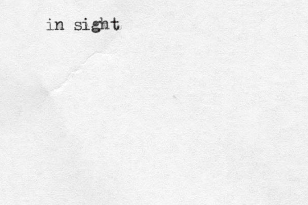 in sight 