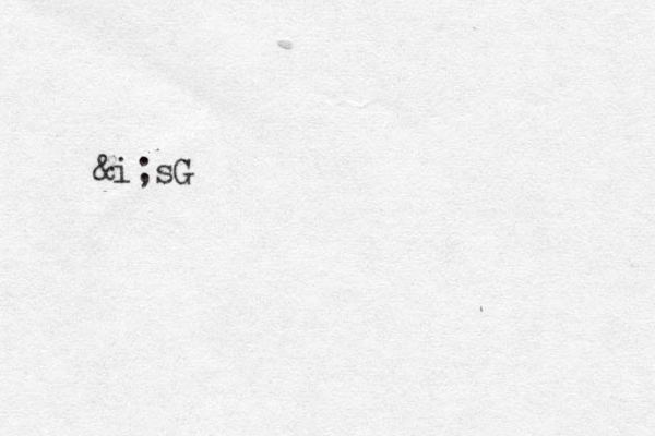 &i;sG