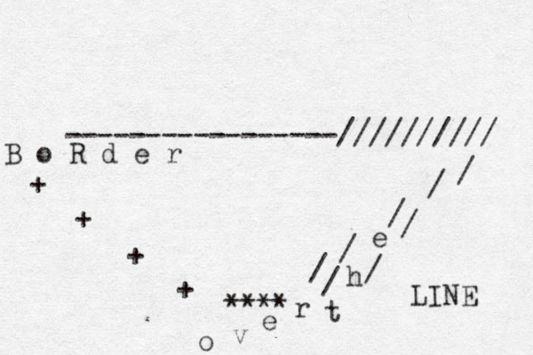 -----------------////////// / / / / / / / / + + + + **** o v e r t h e B o R d e r LINE 
