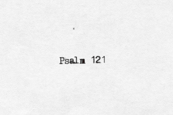 Psalm 121