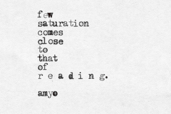 few saturation comes close to that of r e a d i n g. amyo