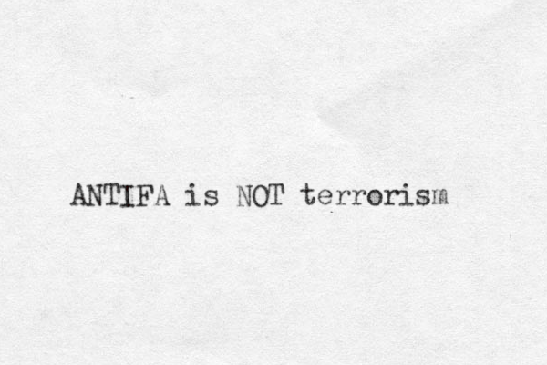 ANTIFA is NOT terrorism 