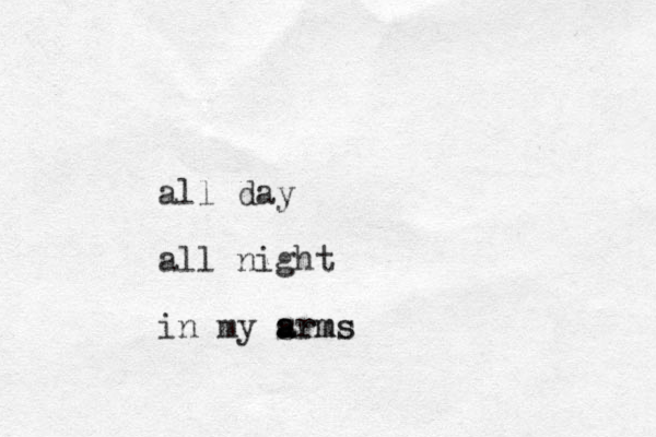 all day all night in my srms a arms 