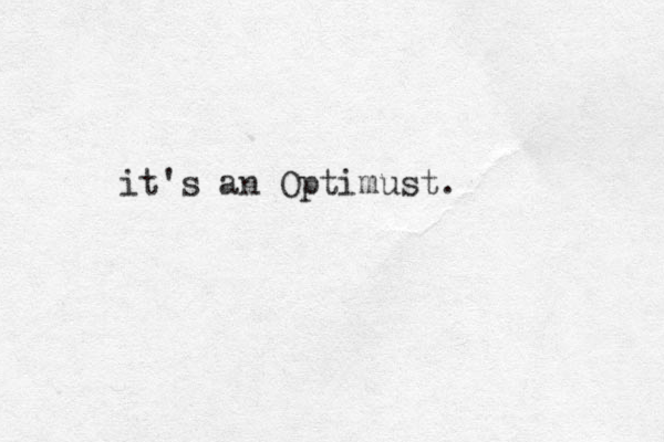 it's an Optimust.