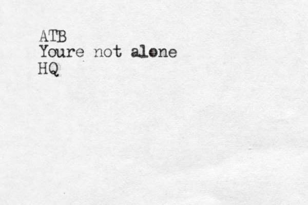 ATB Youre not alone HQ