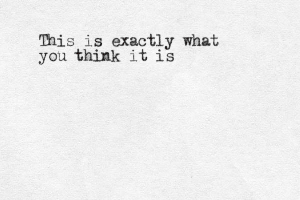 This is exactly what you think it is