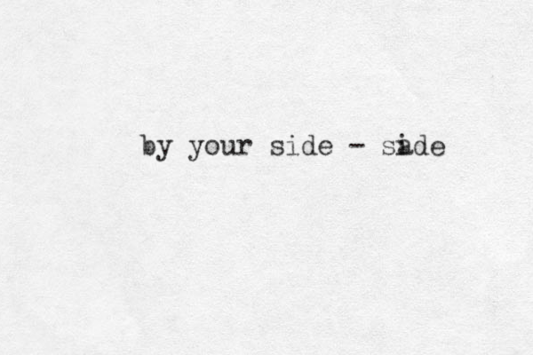 by your side - si ade 