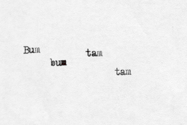 Bum bum tam tam 