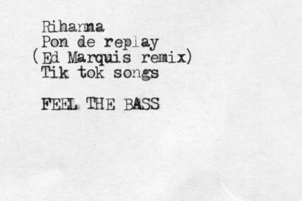 Rihanna Pon de replay Ed ( Marquis remix) Tik tok songs FEEL THE BASS