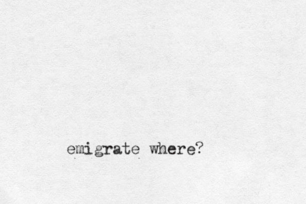 emigrate where?