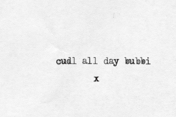 cudl all day bubbi x