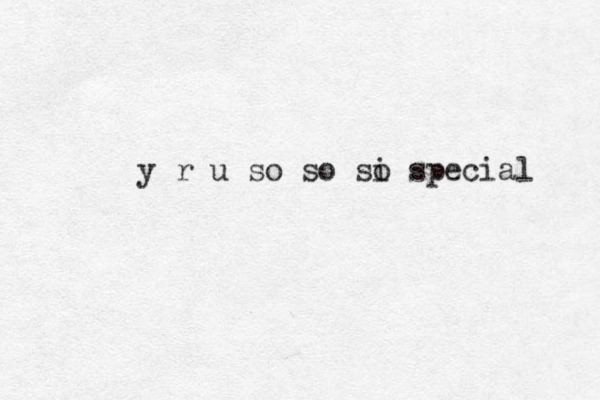 y r u so so si o special 
