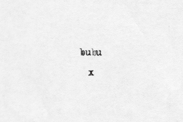 bubu x