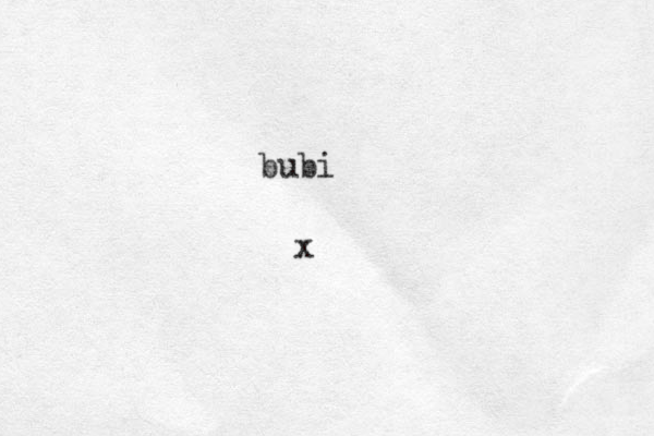 bubi x