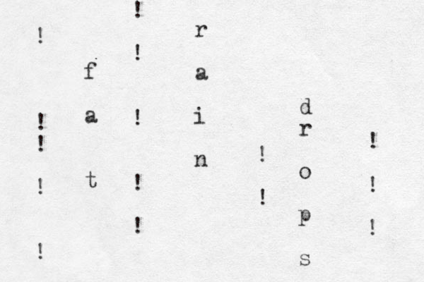 f a t r a i n d r o p s ! ! ! ! ! ! ! ! ! ! ! ! ! ! ! 